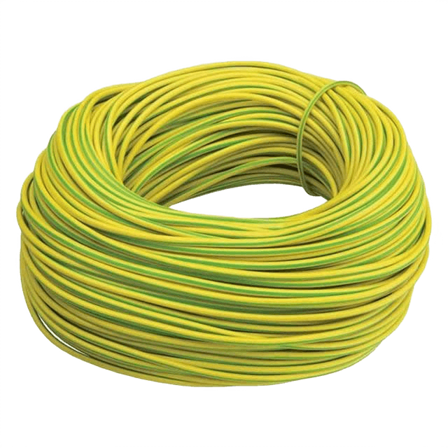 Green / Yellow Earth Cable - Rigid