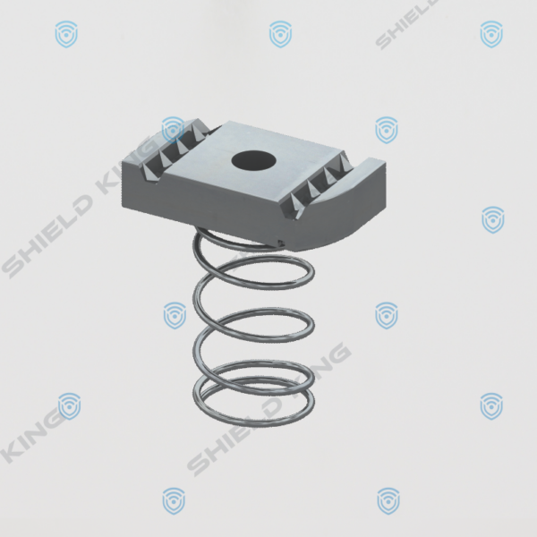 Channel Nut with Spring HDG E1 -E2 M10