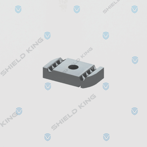 Channel Nut with No Spring HDG M6
