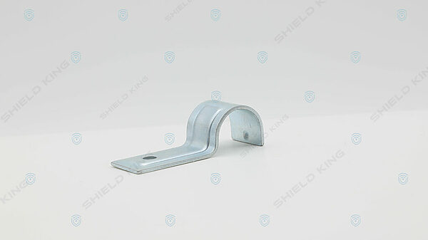 20mm Metal Conduit Mounting Half Saddle - Zinc