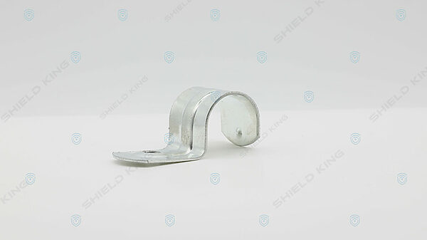 25mm Metal Conduit Mounting Half Saddle - Zinc