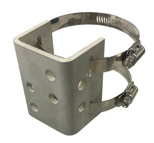 Tinned Copper Grounding Bar Assembly 127mm Max Diameter - ETMAG
