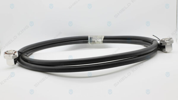 LS Jumper cable 1/2" super flex - 5.0m, Din M Right Angle to Din M Right Angle