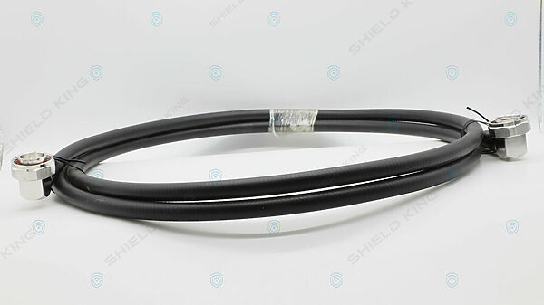LS Jumper cable 1/2" superflex - 4.0m, Din M Right Angle to Din M Right Angle