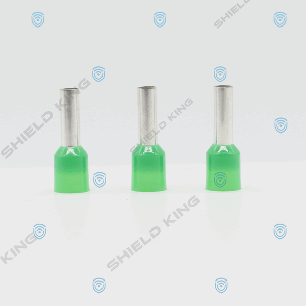 Bootlace Insulated Green 6mm2 -  12mm Barrel (Pack of 100)