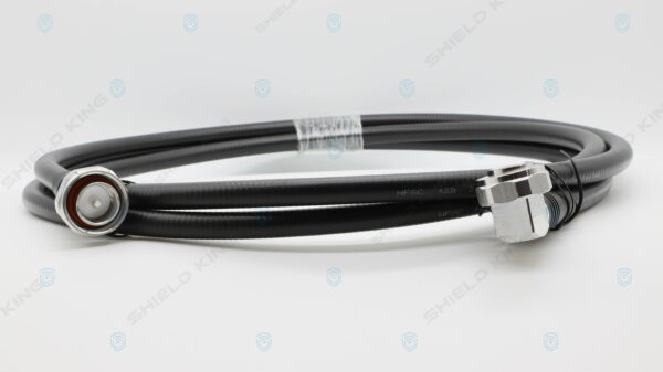 LS Jumper Cable 1/2" super flex - 2.0m, Din M to Din M Right Angle