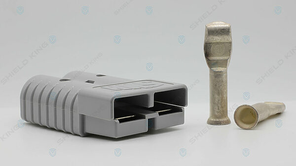 Anderson Plug 350A Grey with 2/0 AWG contacts 70mm2