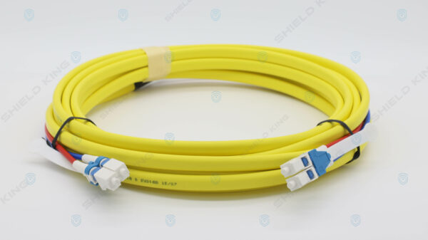 5mtr Ruggedised LC-LC Single-Mode Duplex Fibre Patch Cable .