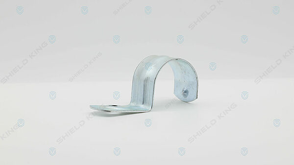 32mm Metal Conduit Mounting Half Saddle - Zinc