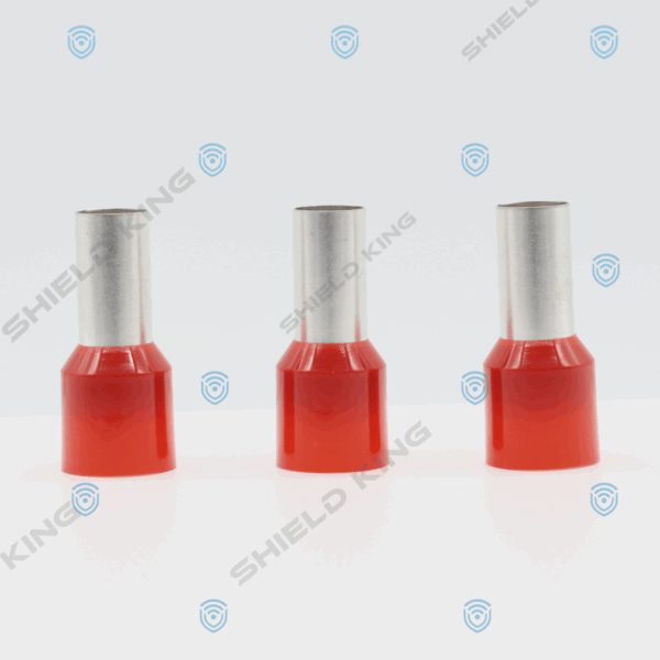 Bootlace Insulated Red 35mm2 - 16mm Barrel (Pack of 100)