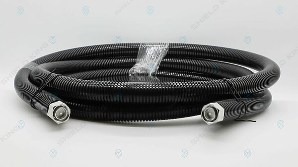 LS Jumper cable 1/2" Low Loss - 2.0m, 4.3-10 M - 4.3-10 M with Nylon birdproofing