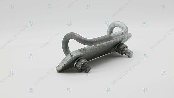 Galvanised Earth Strap Clamp - for 50mm Strap
