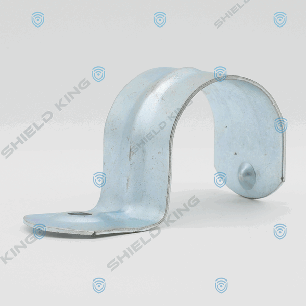 25mm Galvanised Metal Conduit Mounting Half Saddle