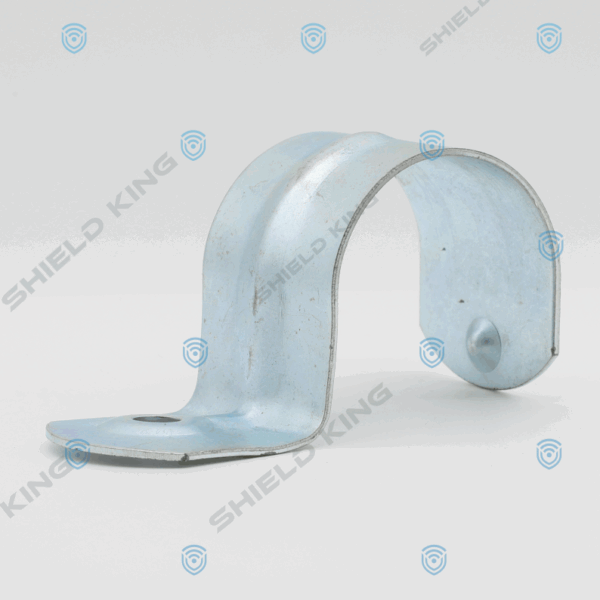 25mm Galvanised Metal Conduit Mounting Half Saddle
