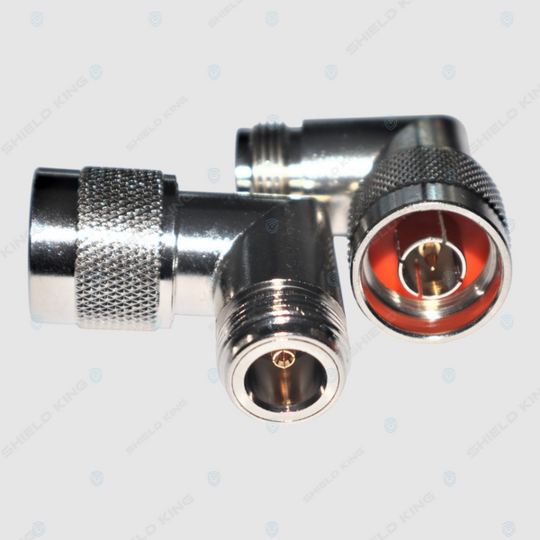 N Male to N Female Right angle Adaptor