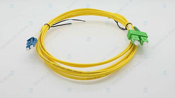 2mtr LC-SCA Single-Mode Duplex Fibre Patch Cable