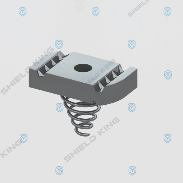 Channel Nut with Short Spring HDG E3 -E4 M12