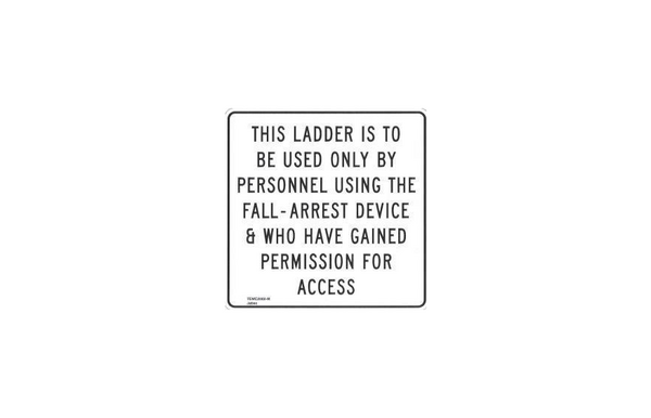 Sign Ladder Use 300x225mm
