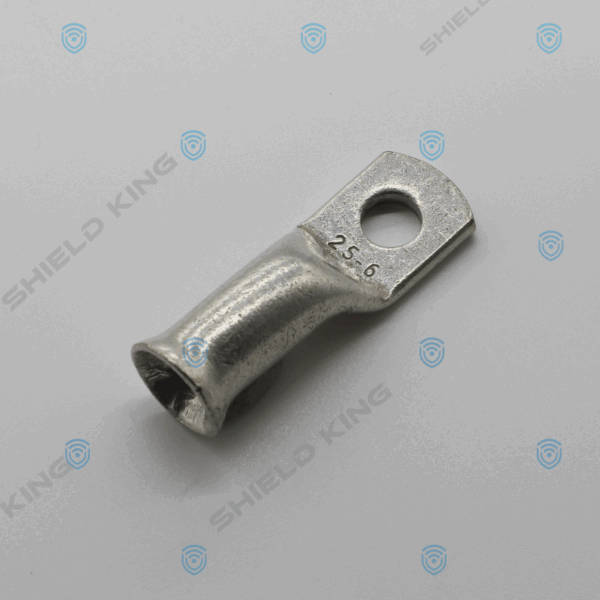 25mm Copper Lug 6mm Stud Bell - Flared