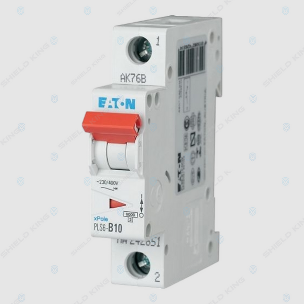 Eaton MCB 1P 1MOD 10A 6KA C-CURVE