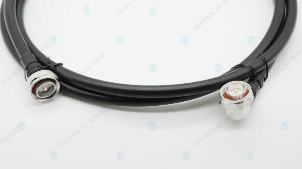 LS Jumper cable 1/2" super flex - 3.5m, Din M to Din M Right Angle
