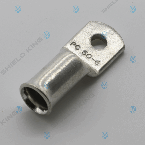 50mm Copper Lug 6mm Stud Bell - Flared