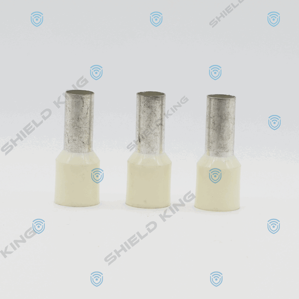 Bootlace Insulated White  16mm2 - 12mm Barrel (pack of 100)