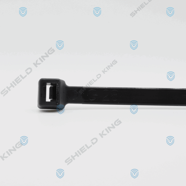 Nylon Cable Ties - Black - 4.8 x 300mm (Pack of 100)