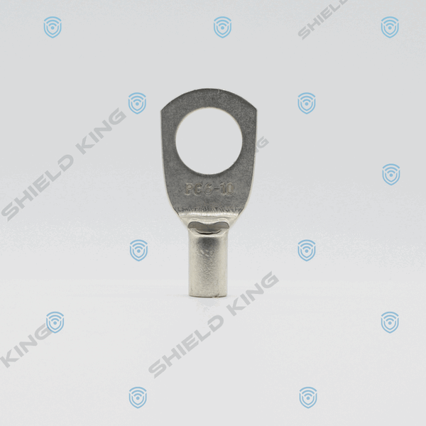 6mm Copper Lug 10mm Stud - Straight