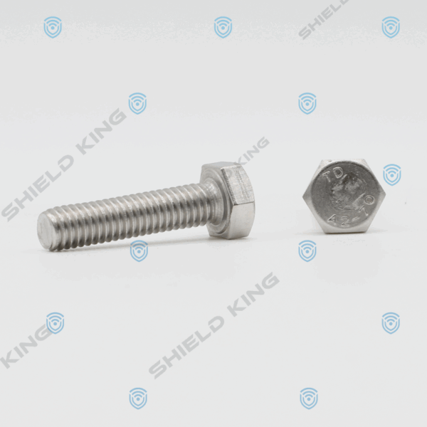 M8x16mm Hex Set Screw SS - Bolt