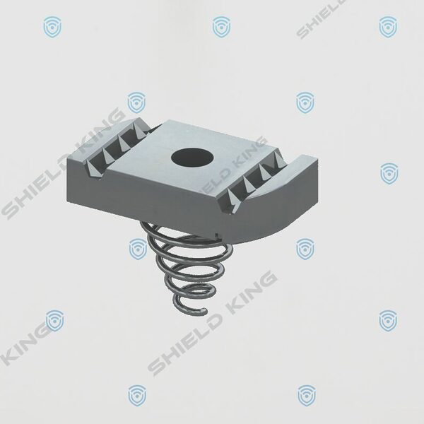 Channel Nut with Short Spring HDG E3 -E4 M10