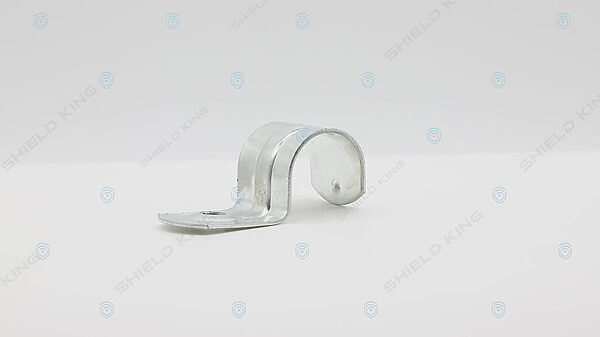 25mm Metal Conduit Mounting Half Saddle - Zinc