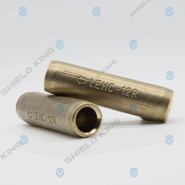 Compression Coupling for Unthreaded Copper Bonded  Earth Rod, 1/2"" (12 mm)