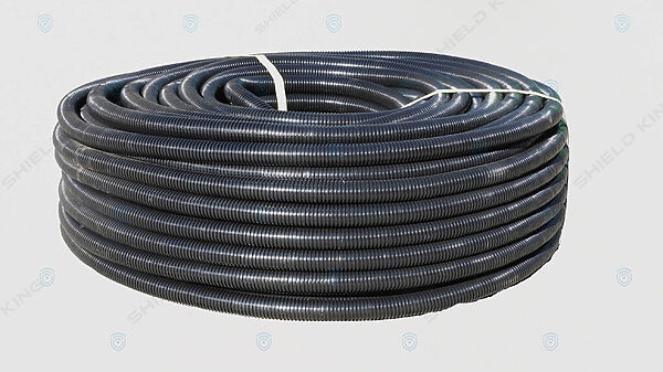 Black Nylon Flexible Conduit PA6 - O.D. 21mm - I.D. 17mm - 25/50 meter roll