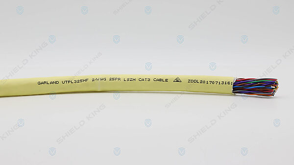 Internal Telephone Cable 0.5mm 25Pair PVC/ PVC Cream