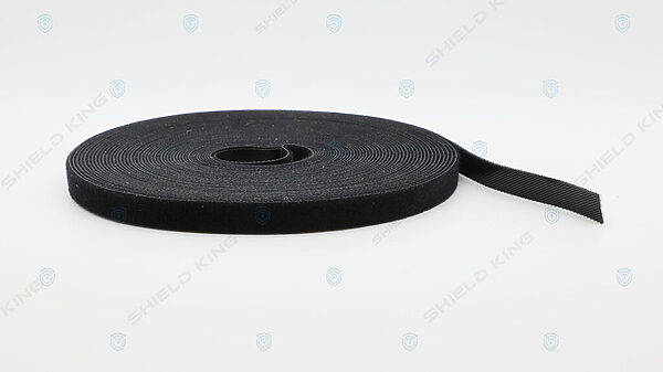Velcro wrap 10mm, Black (10mtr Roll).